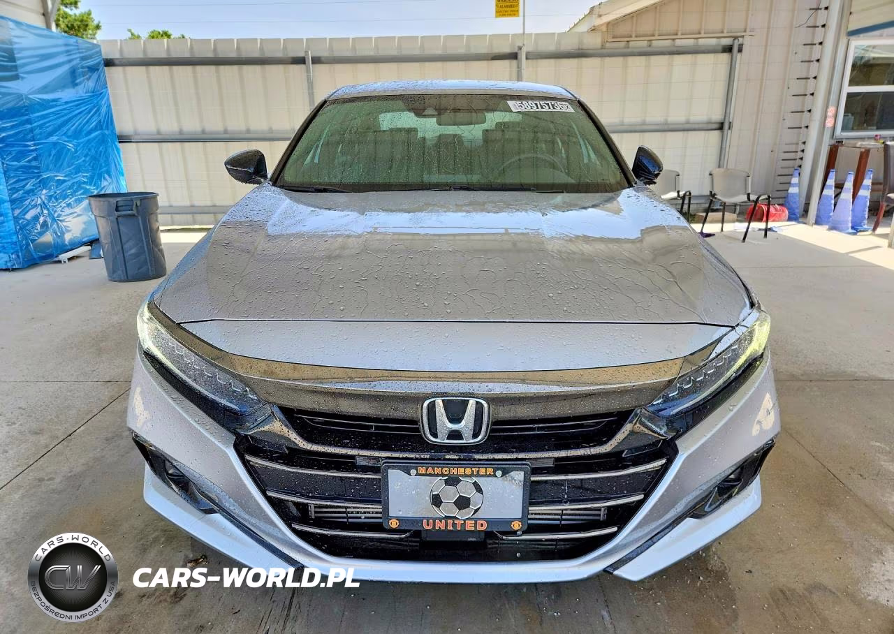 2022 Honda Accord Sport VIN:1HGCV1F30NA050194 - 5