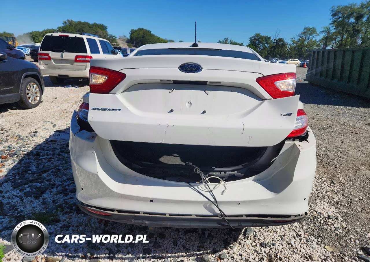 2014 Ford Fusion Se VIN:3FA6P0H71ER137839 - 6