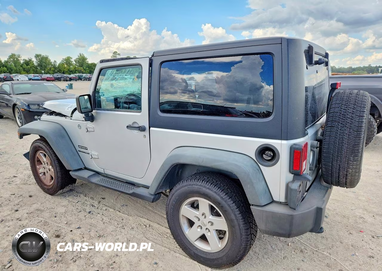 2012 Jeep Wrangler Sport VIN:1C4GJWAG6CL206954 - 2