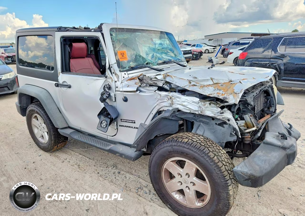 2012 Jeep Wrangler Sport VIN:1C4GJWAG6CL206954 - 4