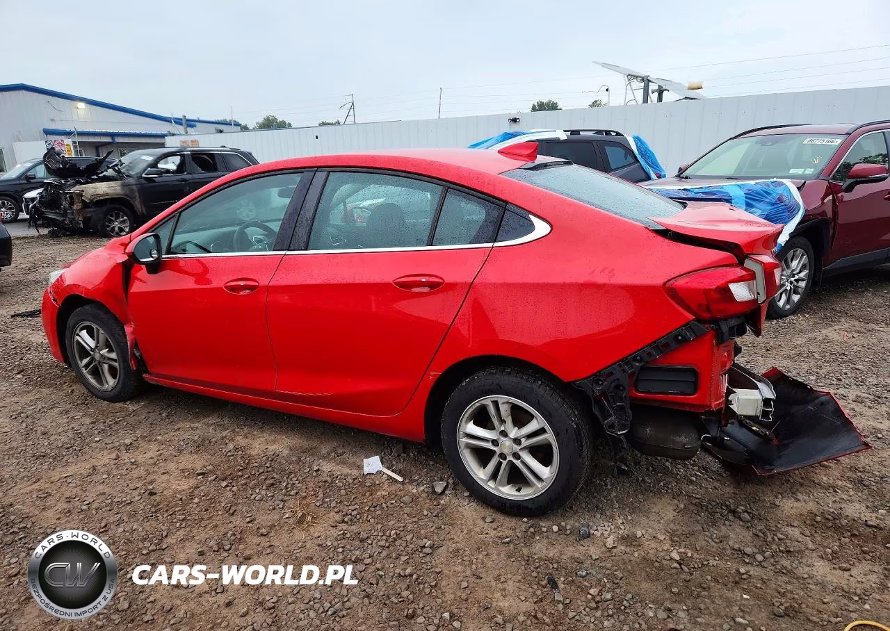 2016 Chevrolet Cruze Lt VIN:1G1BE5SM0G7264594 - 2