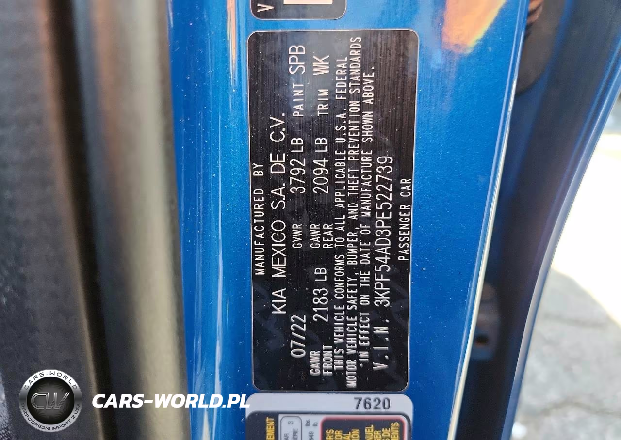 2023 Kia Forte Gt Line VIN:3KPF54AD3PE522739 - 12