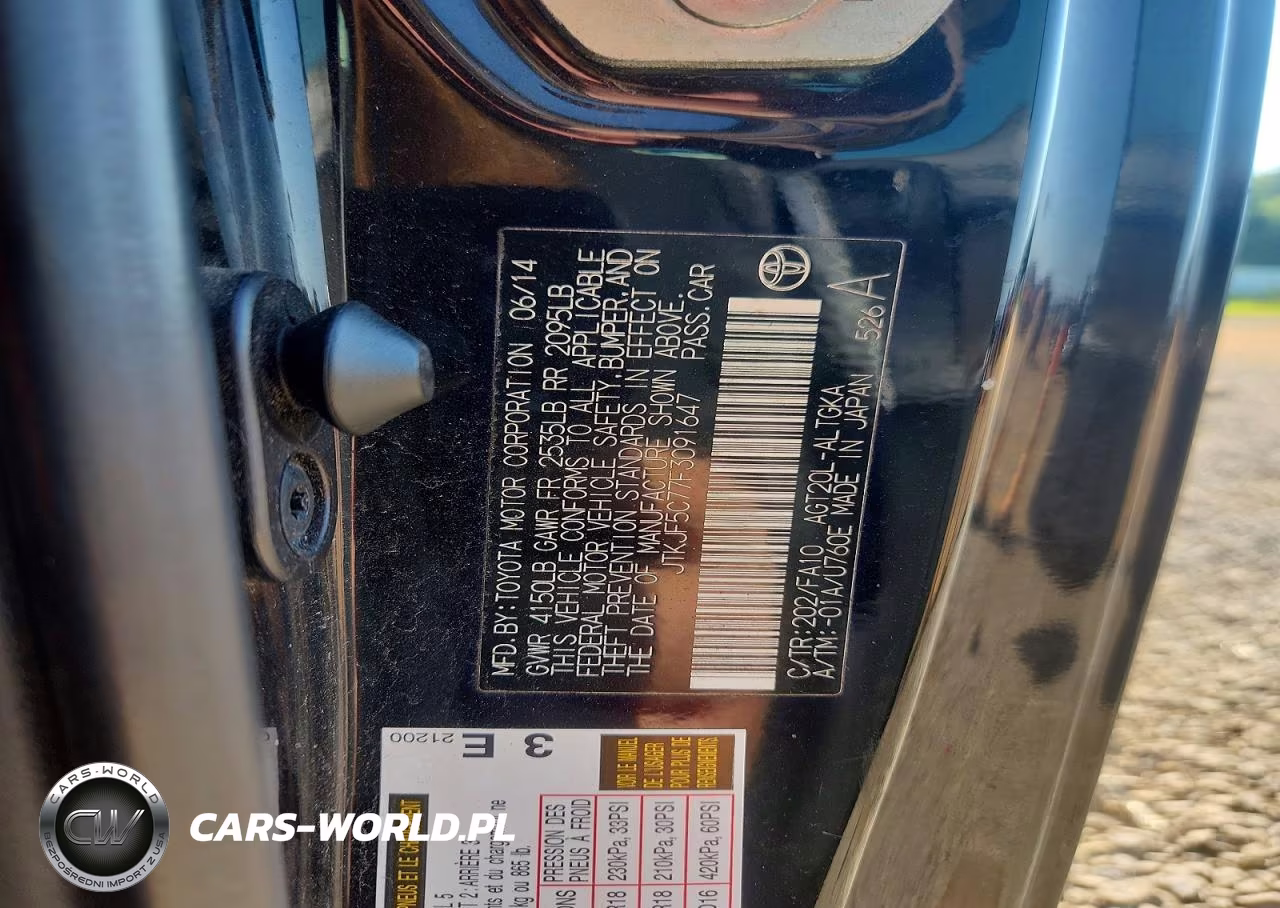 2015 Scion Tc Base VIN:JTKJF5C77F3091647 - 12