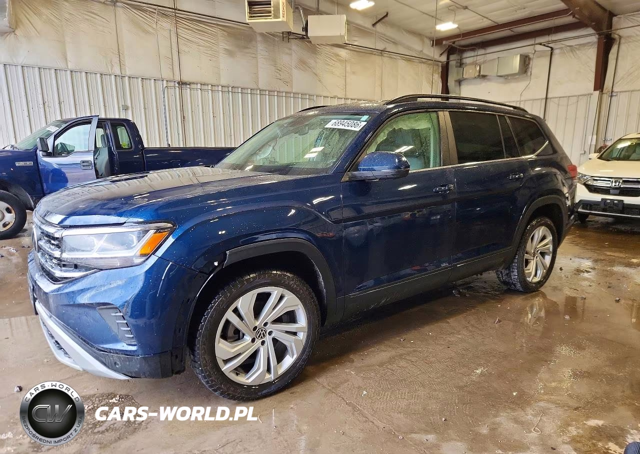2021 Volkswagen Atlas Se VIN:1V2HR2CA2MC553518 - 1