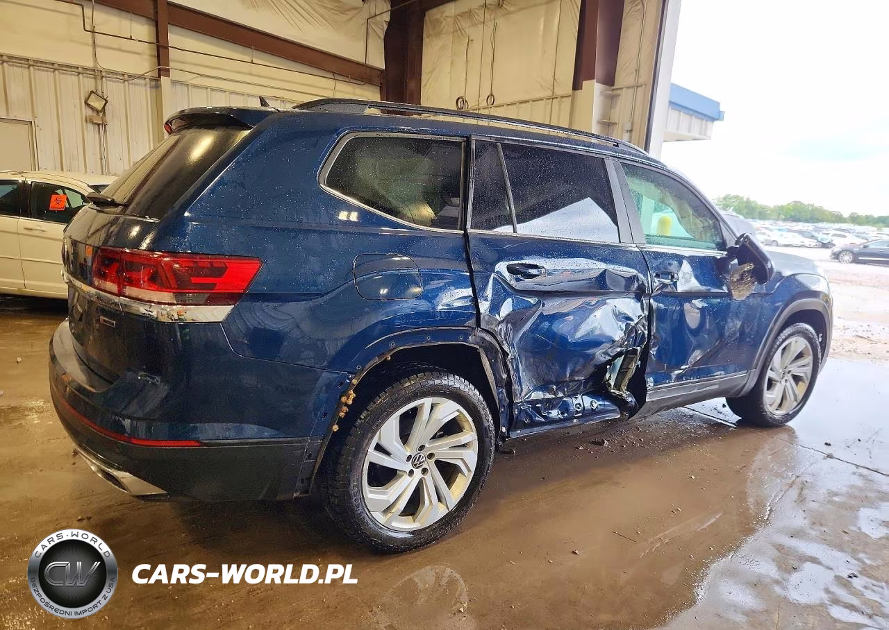 2021 Volkswagen Atlas Se VIN:1V2HR2CA2MC553518 - 3