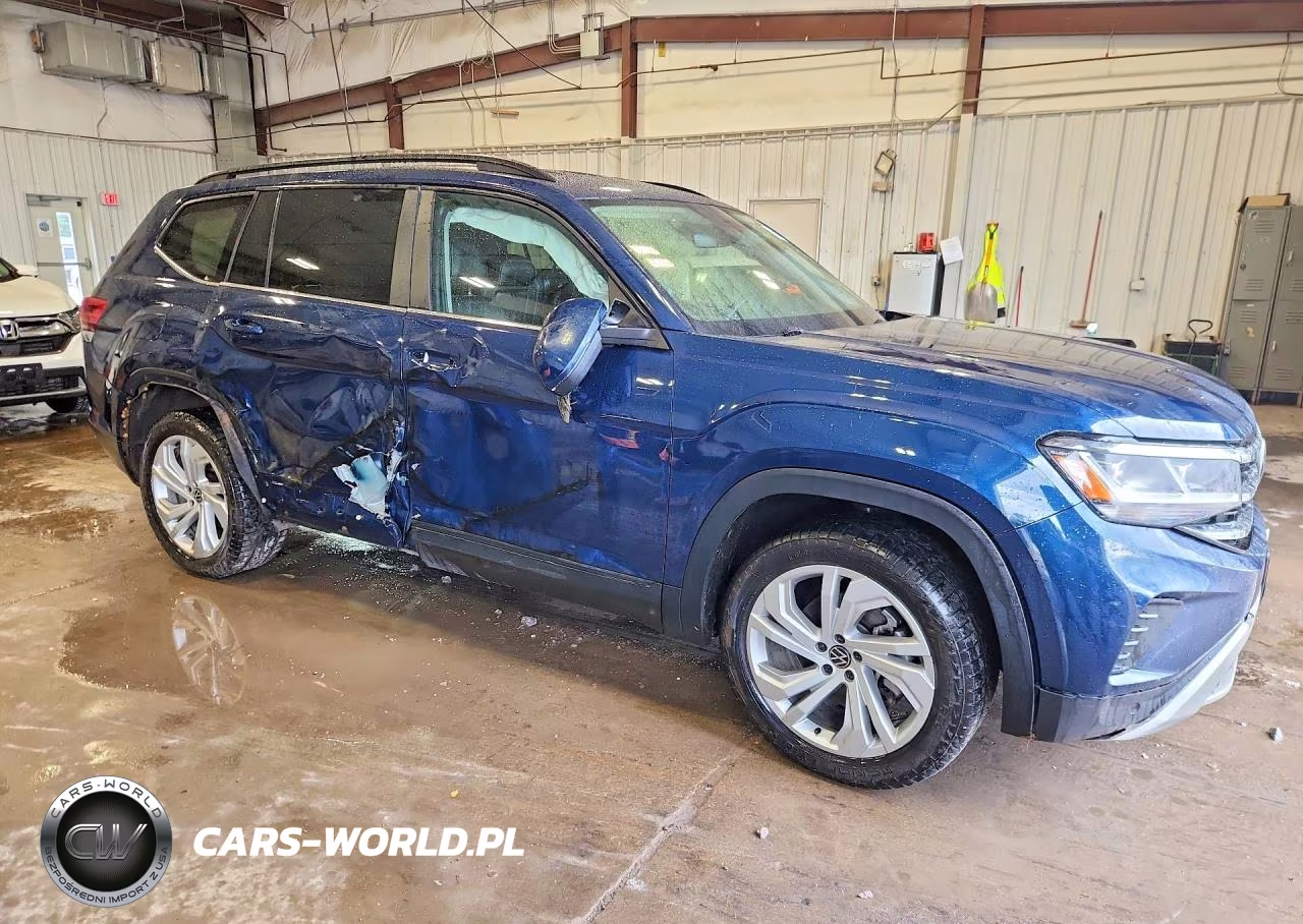2021 Volkswagen Atlas Se VIN:1V2HR2CA2MC553518 - 4