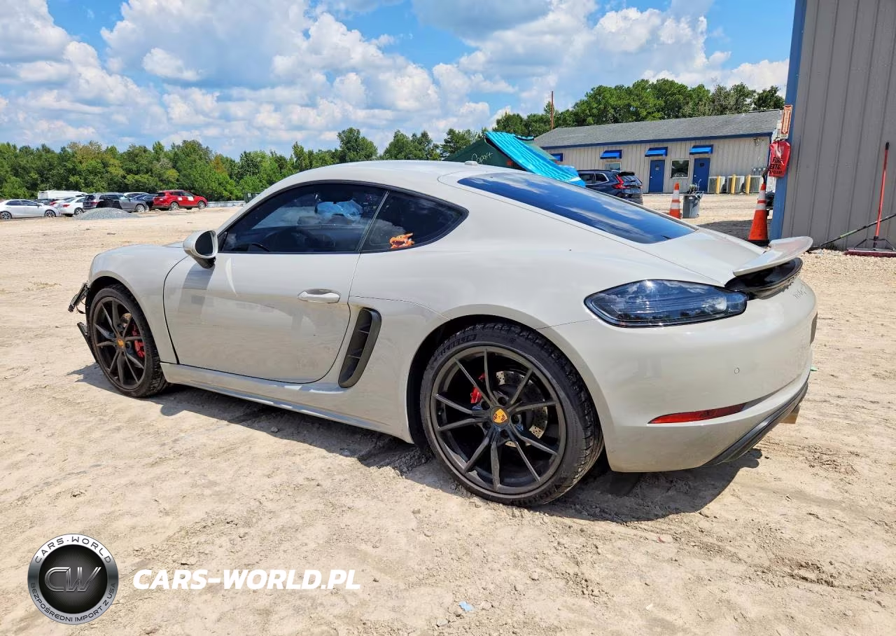 2018 Porsche Cayman S VIN:WP0AB2A84JS278145 - 2