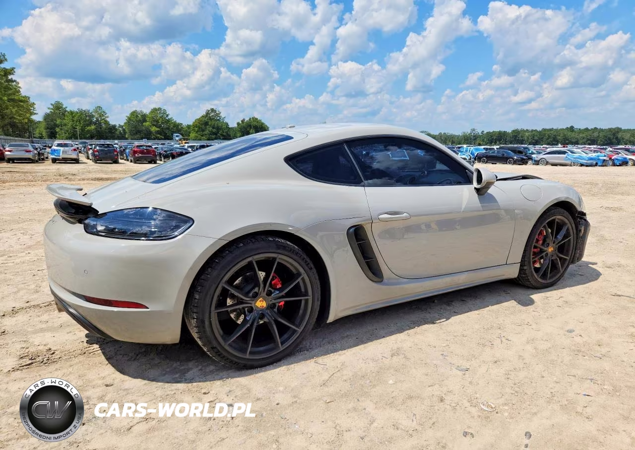 2018 Porsche Cayman S VIN:WP0AB2A84JS278145 - 3