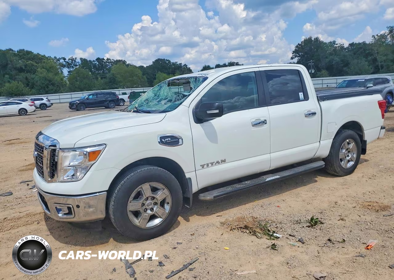 2017 Nissan Titan Sv VIN:1N6AA1E65HN564680 - 1