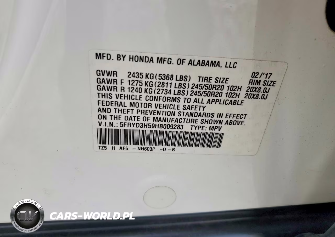 2017 Acura Mdx Technology VIN:5FRYD3H59HB009283 - 13