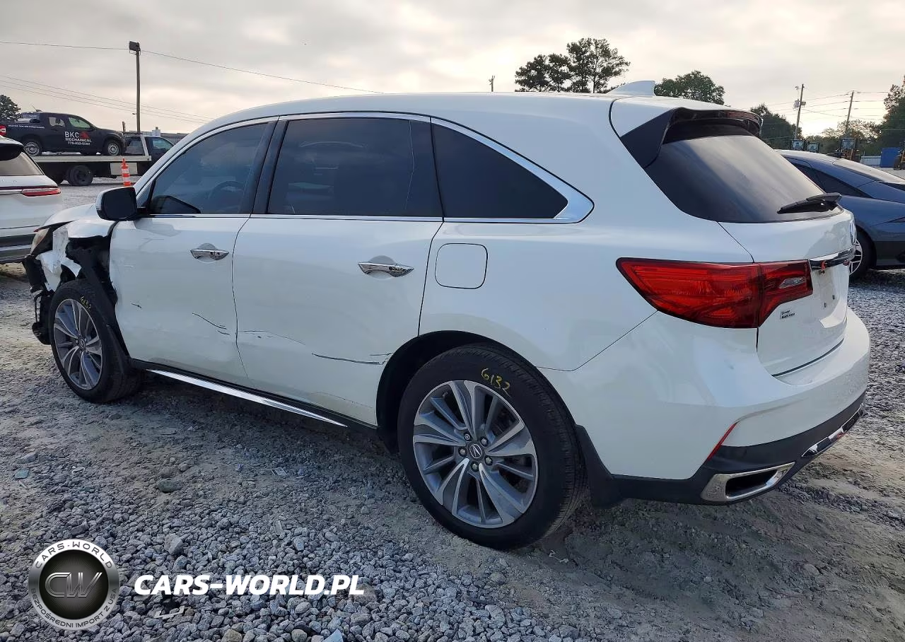 2017 Acura Mdx Technology VIN:5FRYD3H59HB009283 - 2