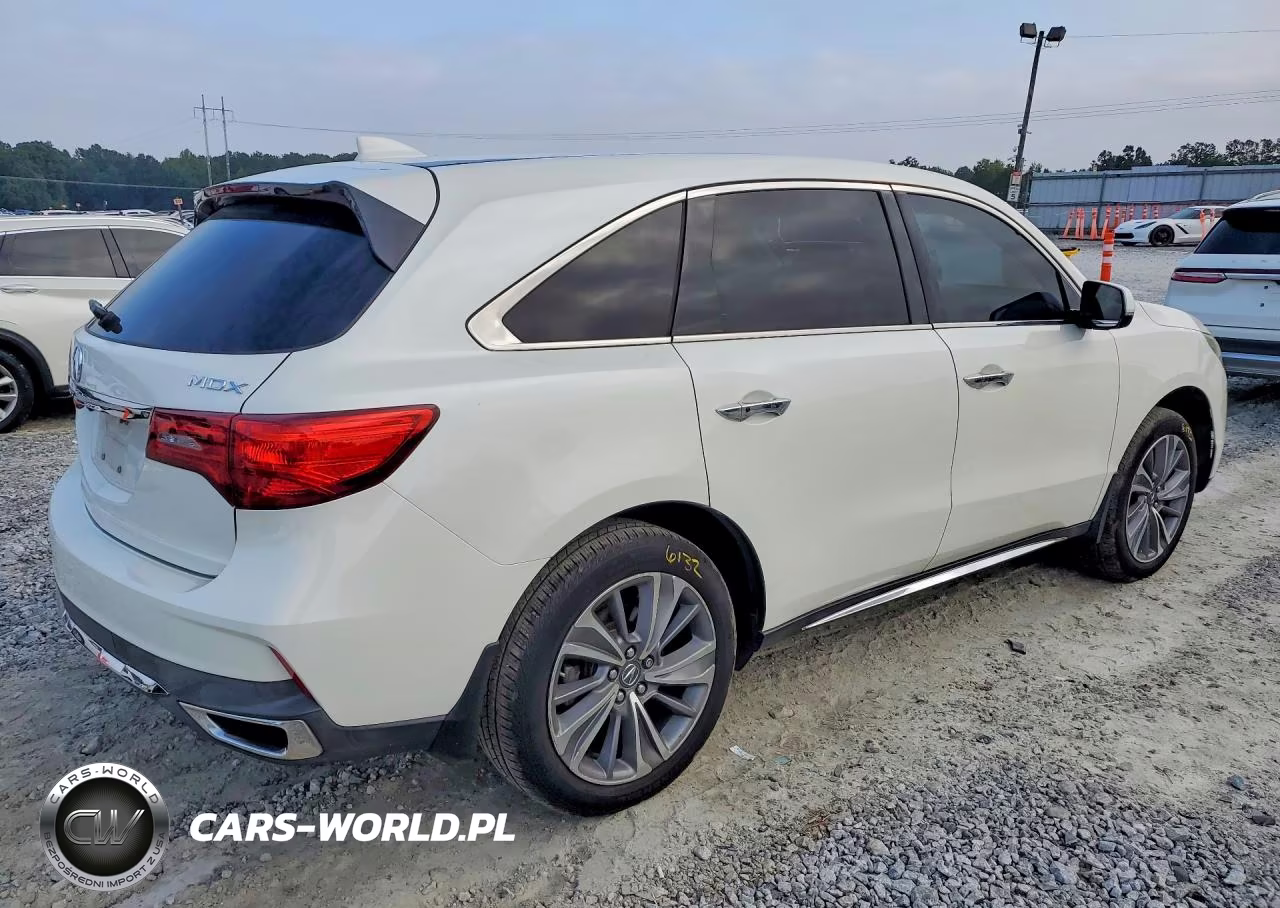 2017 Acura Mdx Technology VIN:5FRYD3H59HB009283 - 3