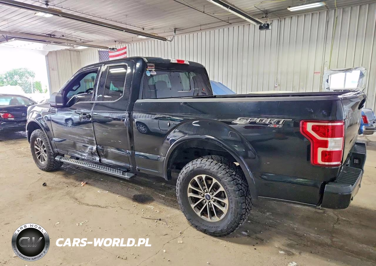 2018 Ford F150 Super Cab VIN:1FTFX1E5XJFB73250 - 2