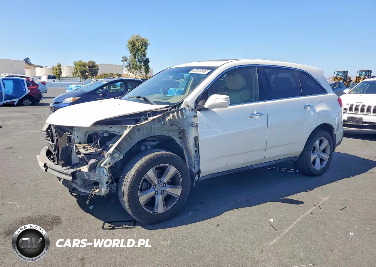 2010 Acura Mdx Technology VIN:2HNYD2H69AH519602 - 1