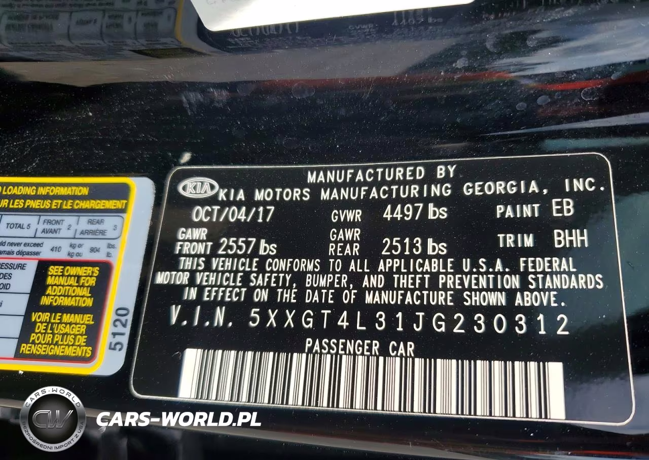 2018 Kia Optima Lx VIN:5XXGT4L31JG230312 - 12