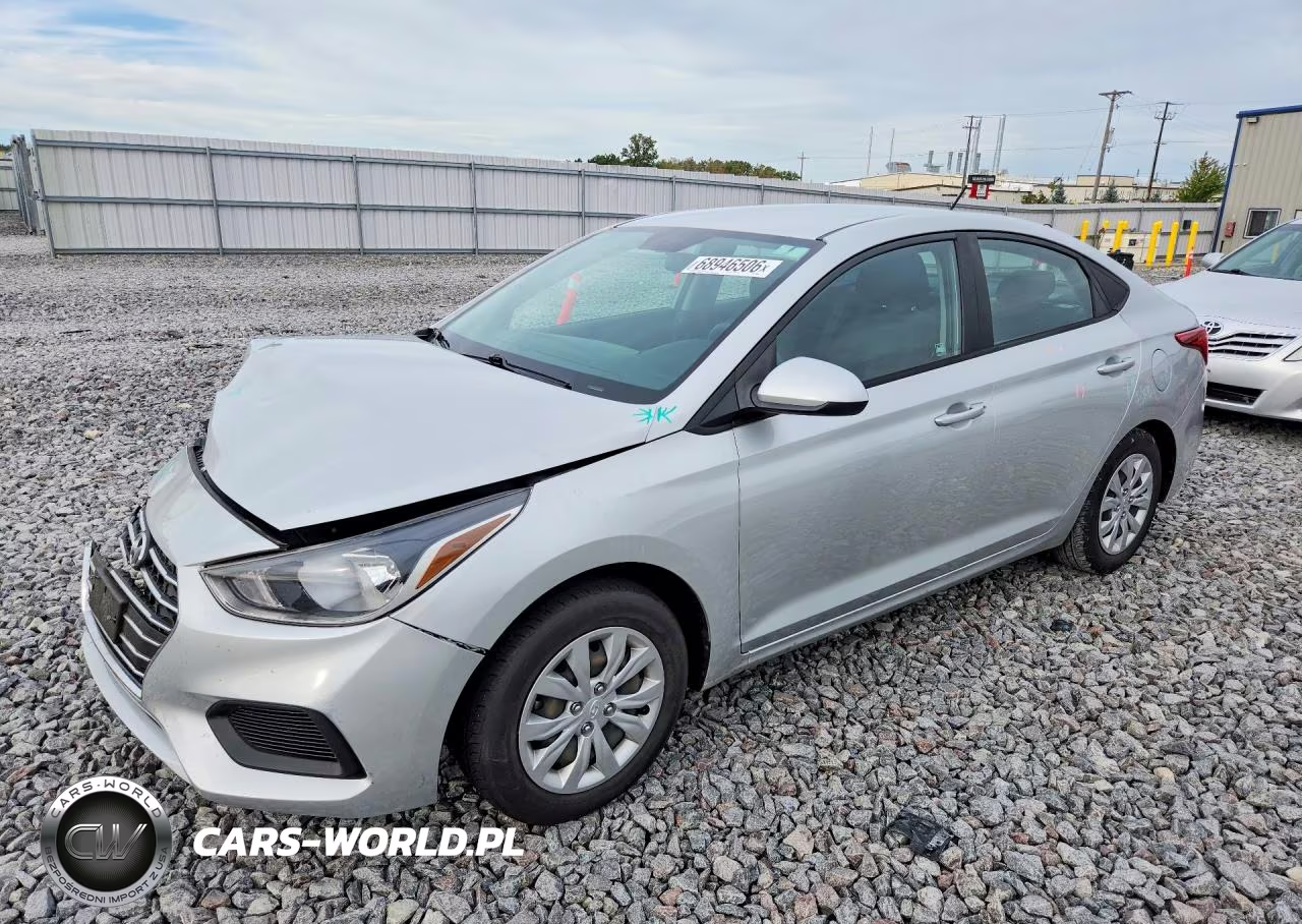 2021 Hyundai Accent Se VIN:3KPC24A66ME135806 - 1