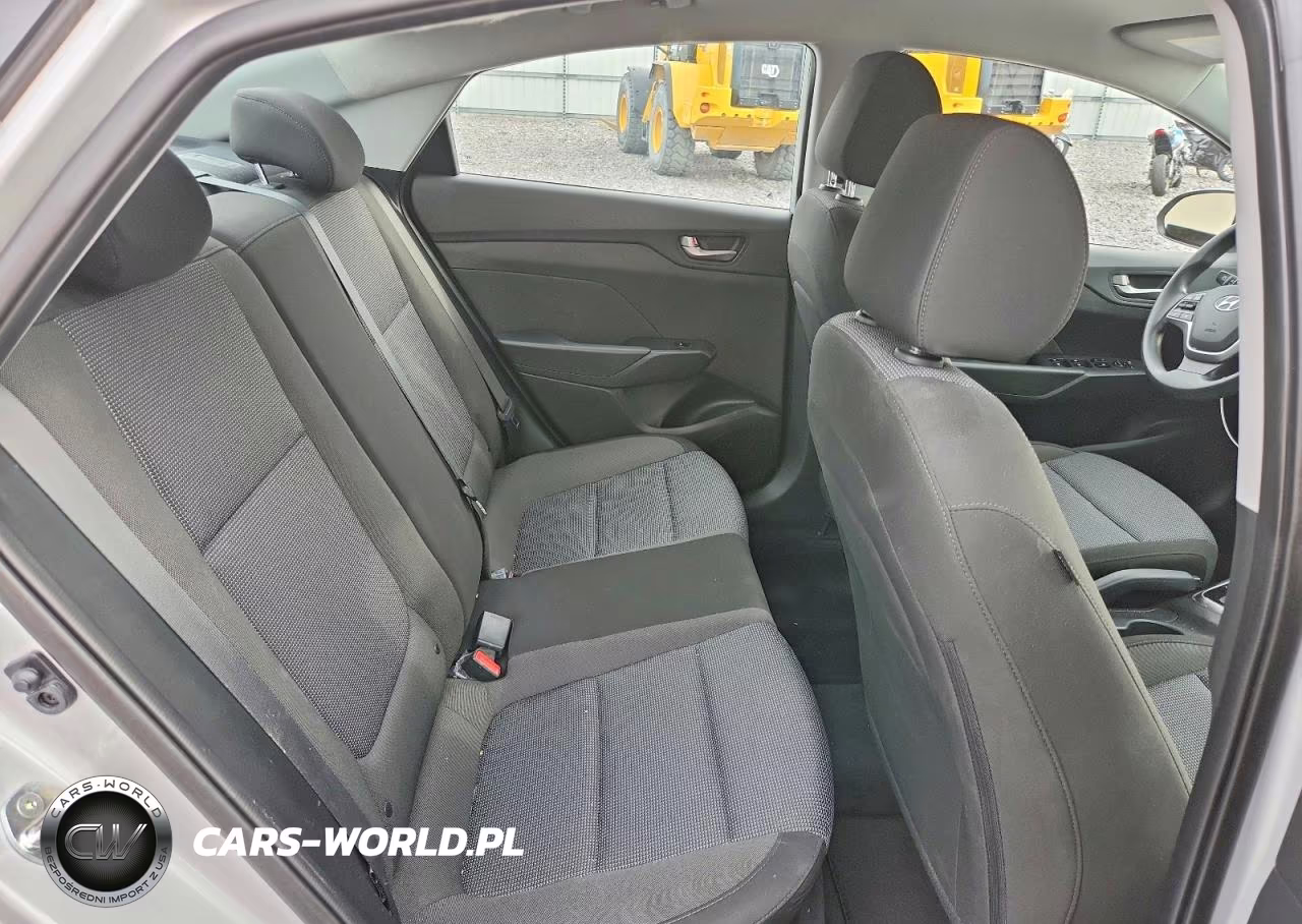 2021 Hyundai Accent Se VIN:3KPC24A66ME135806 - 10