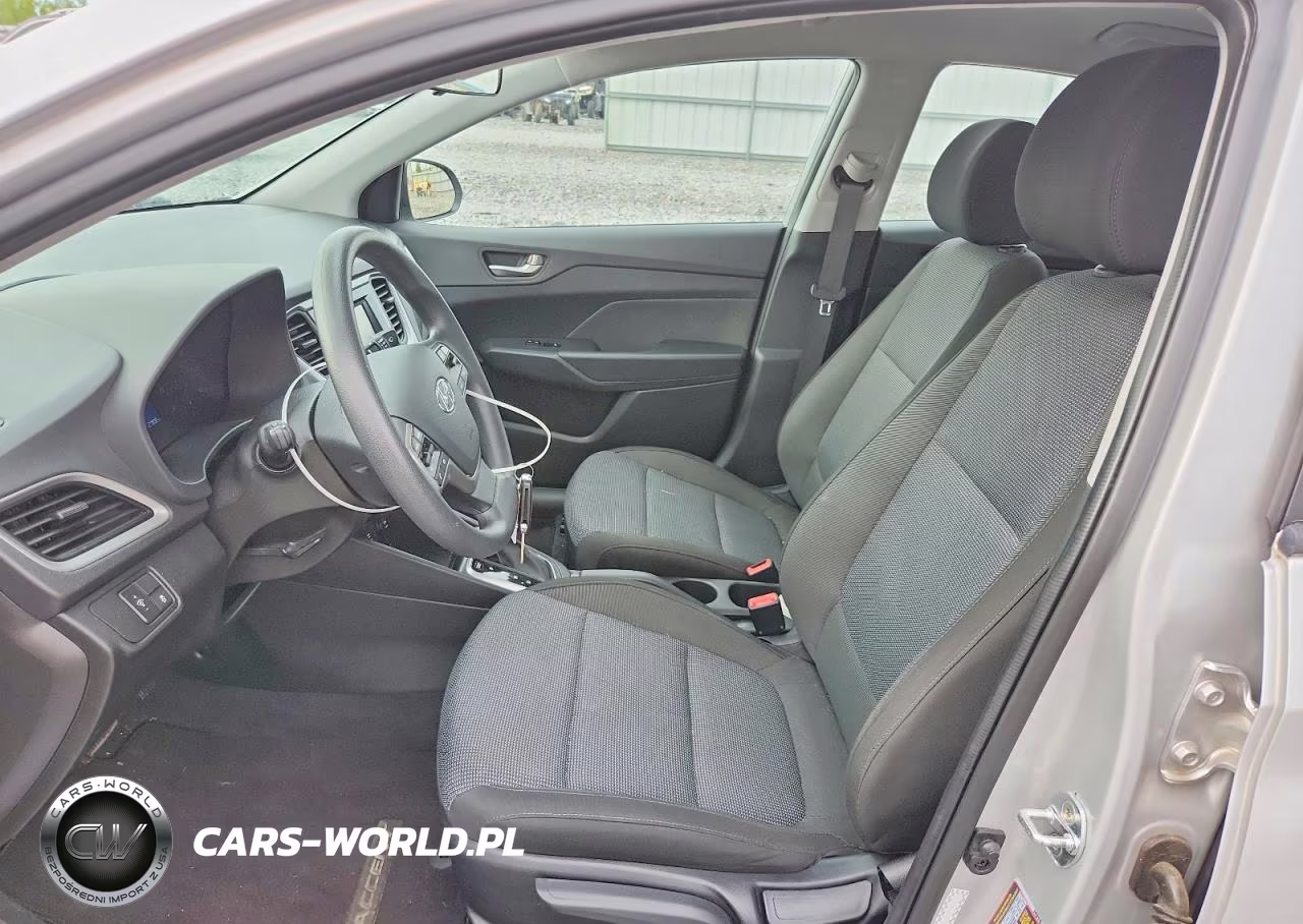 2021 Hyundai Accent Se VIN:3KPC24A66ME135806 - 7