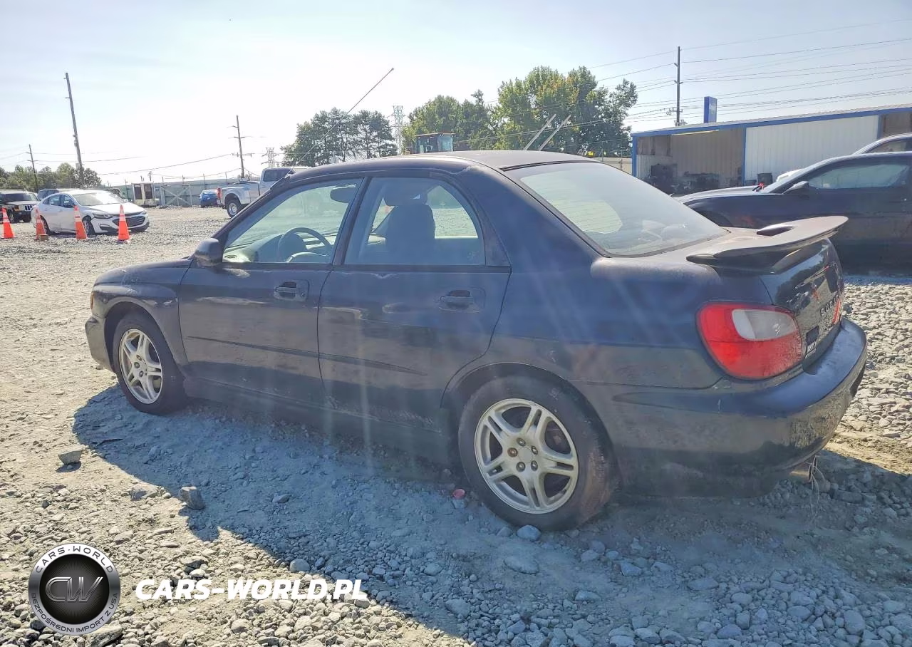 2002 Subaru Impreza Wrx VIN:JF1GD29672G521772 - 2