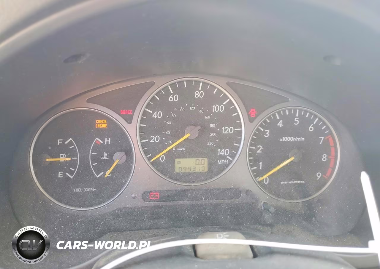 2002 Subaru Impreza Wrx VIN:JF1GD29672G521772 - 9