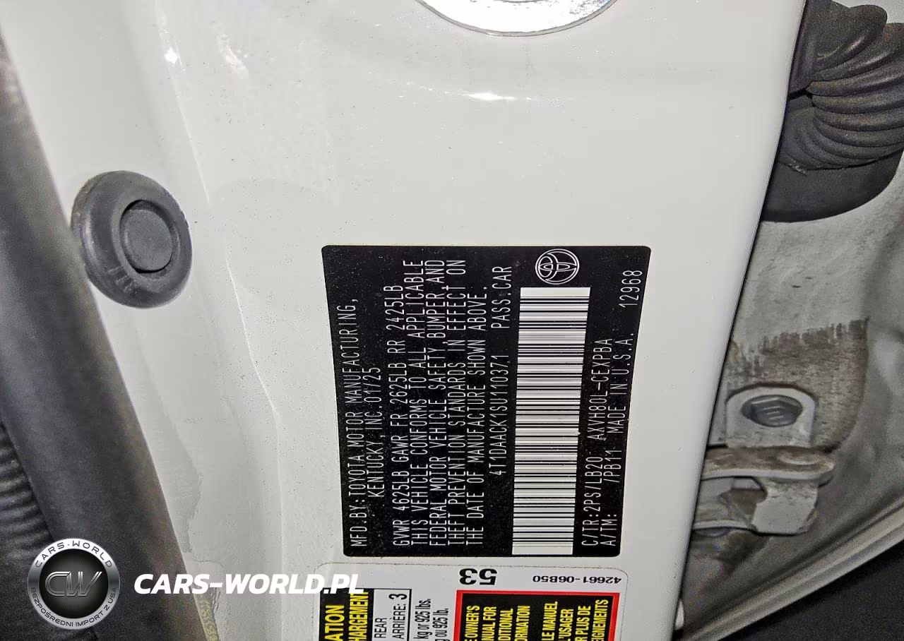 2025 Toyota Camry Xse VIN:4T1DAACK1SU110371 - 12