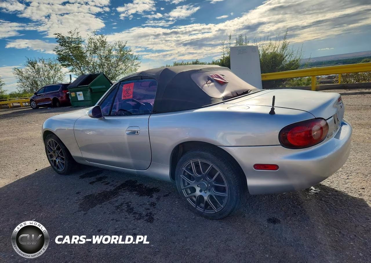 2001 Mazda Mx-5 Miata Base VIN:JM1NB353510204069 - 2