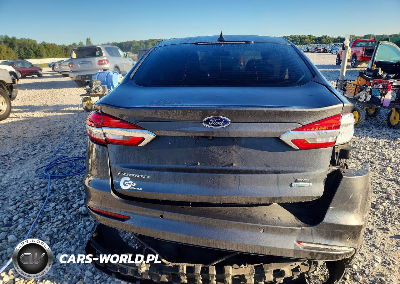2020 Ford Fusion Se VIN:3FA6P0HD5LR108962 - 6