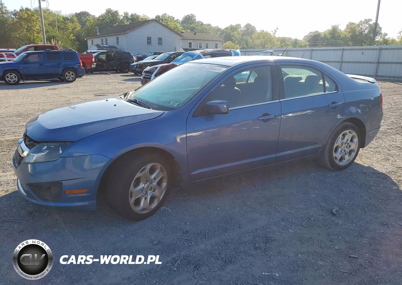 2010 Ford Fusion Se VIN:3FAHP0HG0AR248515 - 1