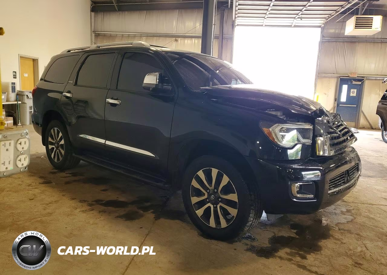 2018 Toyota Sequoia Limited VIN:5TDJY5G10JS157292 - 4
