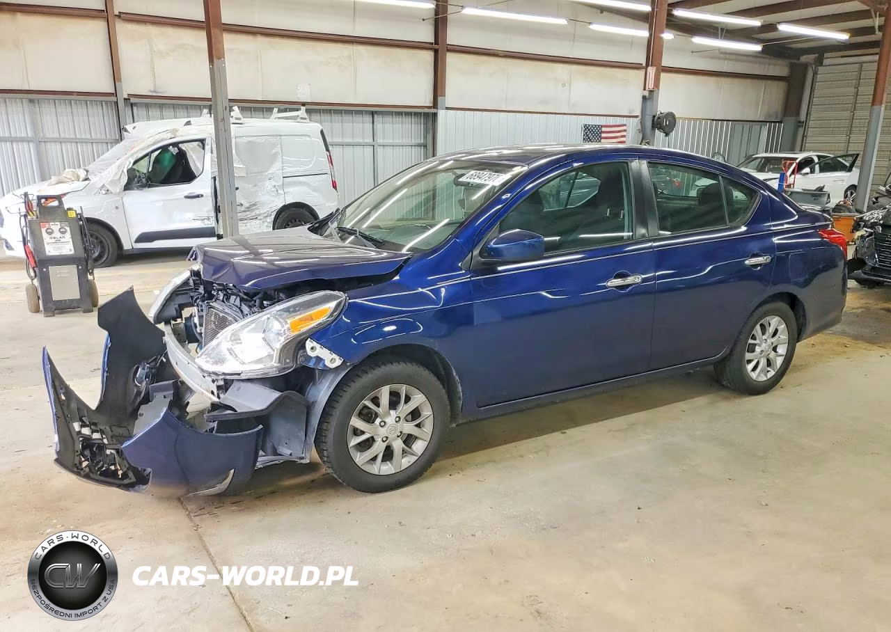 2018 Nissan Versa Sv VIN:3N1CN7AP4JL879240 - 1