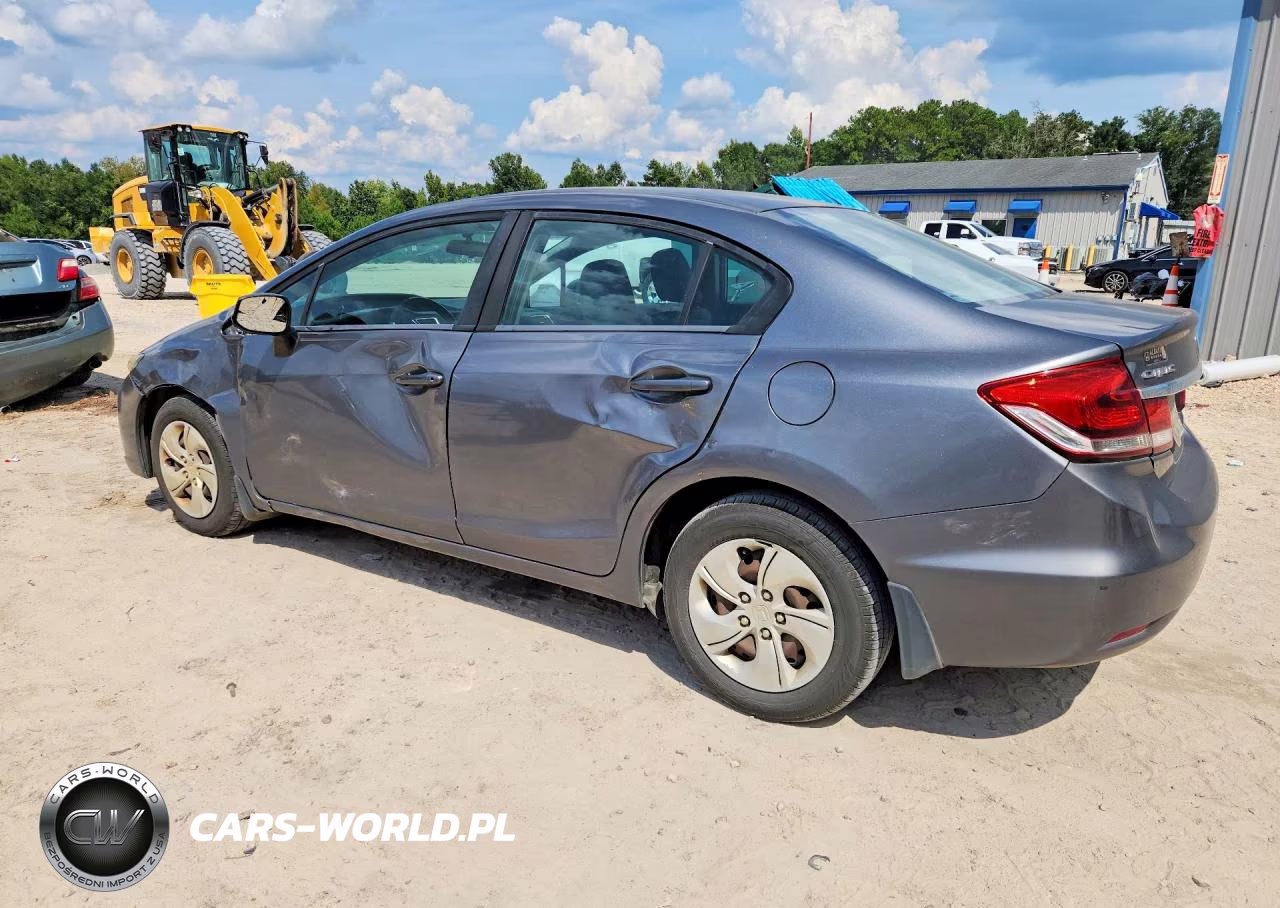 2013 Honda Civic Lx VIN:19XFB2F58DE079353 - 2