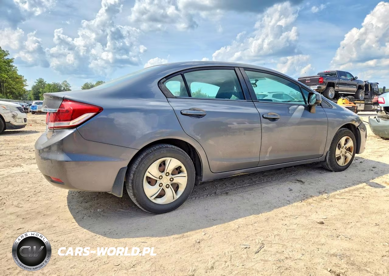2013 Honda Civic Lx VIN:19XFB2F58DE079353 - 3