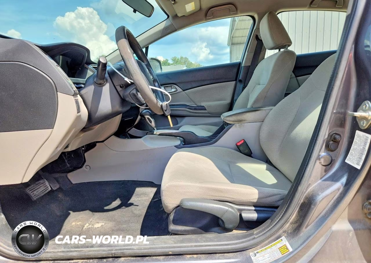 2013 Honda Civic Lx VIN:19XFB2F58DE079353 - 7