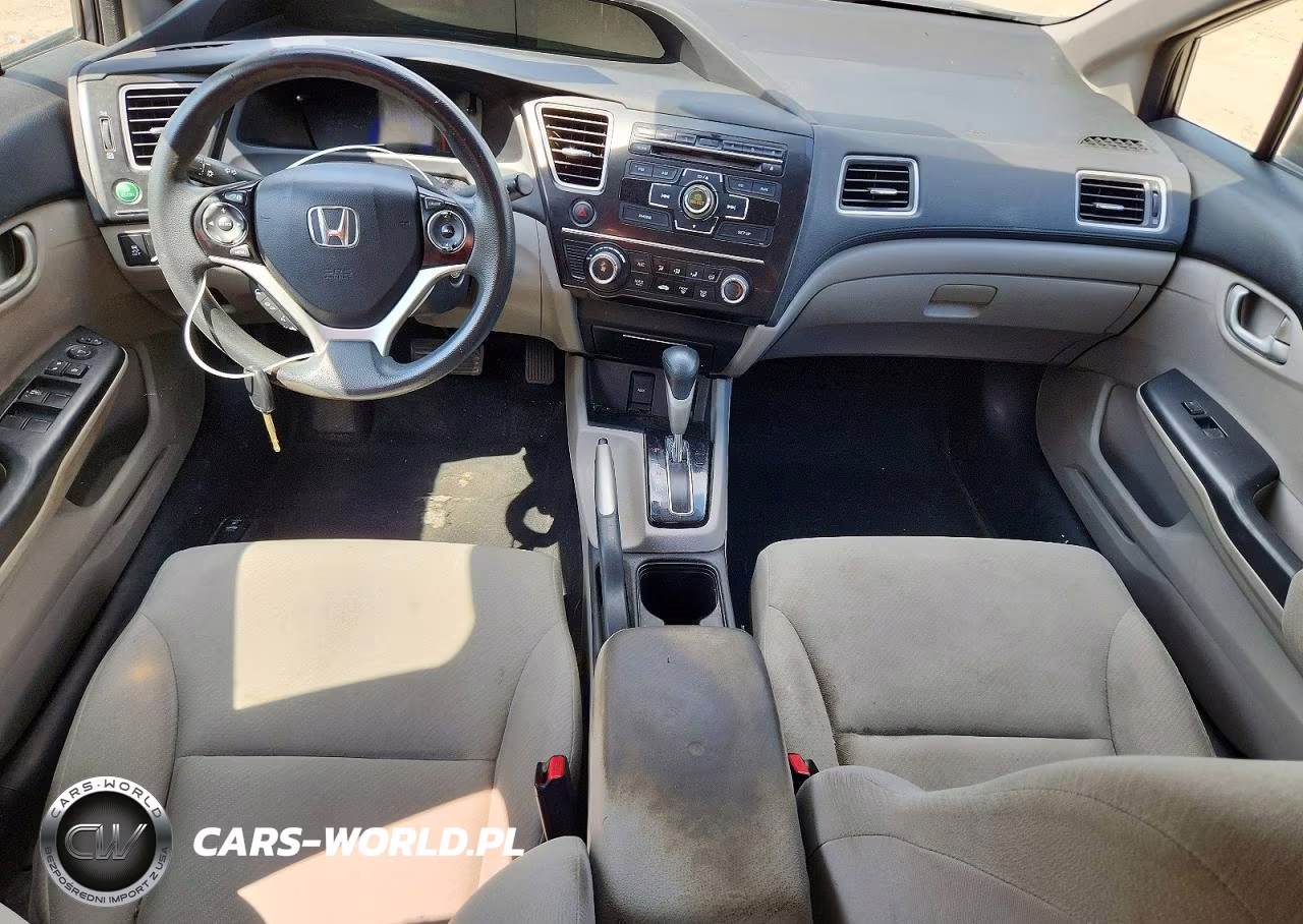 2013 Honda Civic Lx VIN:19XFB2F58DE079353 - 8