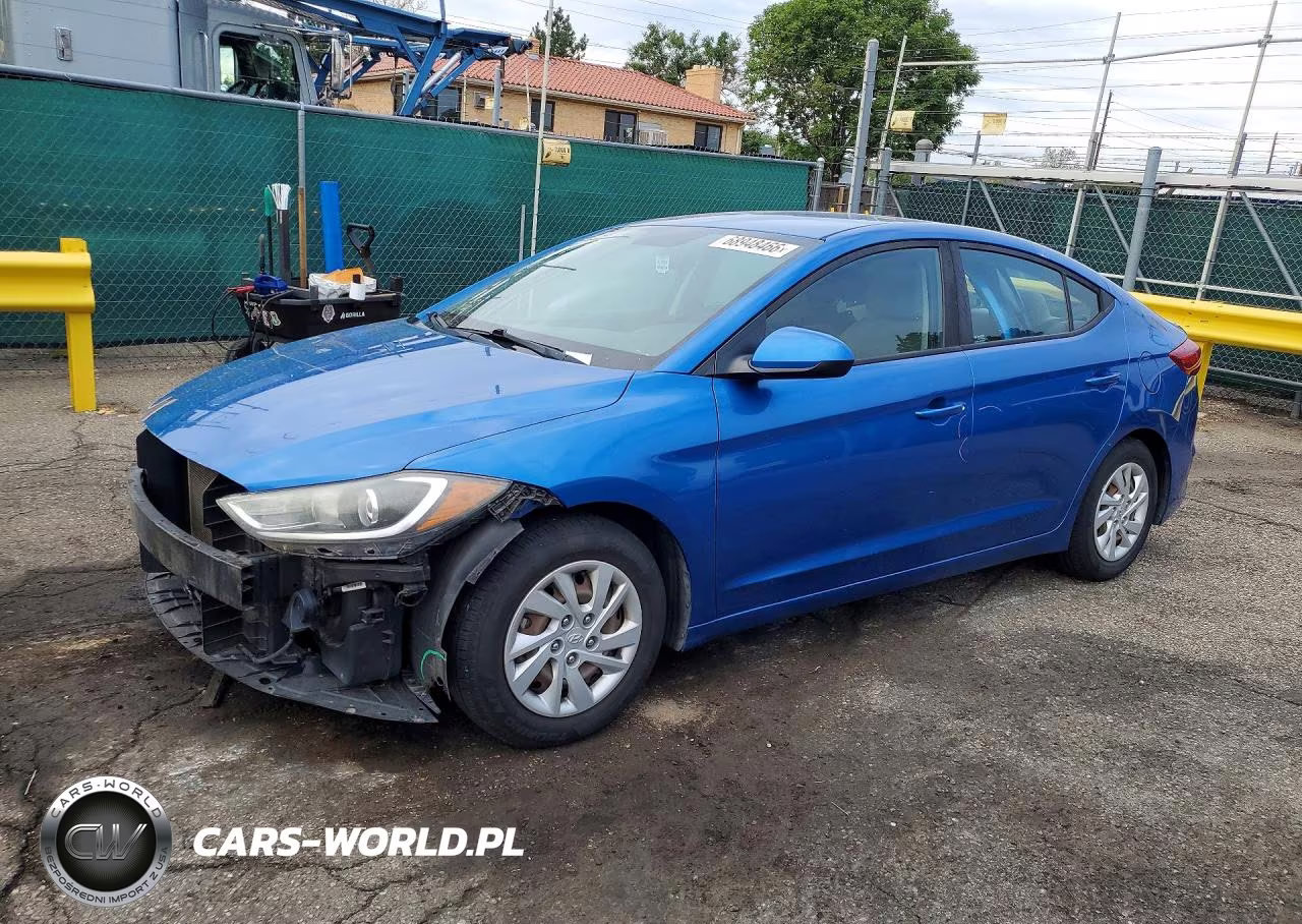 2018 Hyun Elantra Se VIN:5NPD74LF2JH277497 - 1