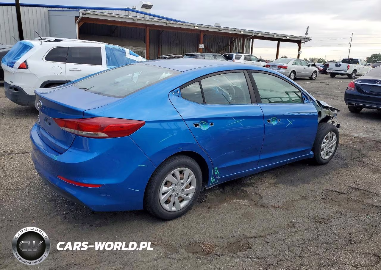 2018 Hyun Elantra Se VIN:5NPD74LF2JH277497 - 4