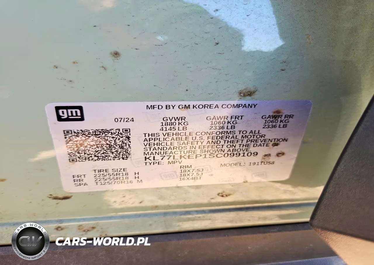 2025 Chev Trax Activ VIN:KL77LKEP1SC099109 - 12