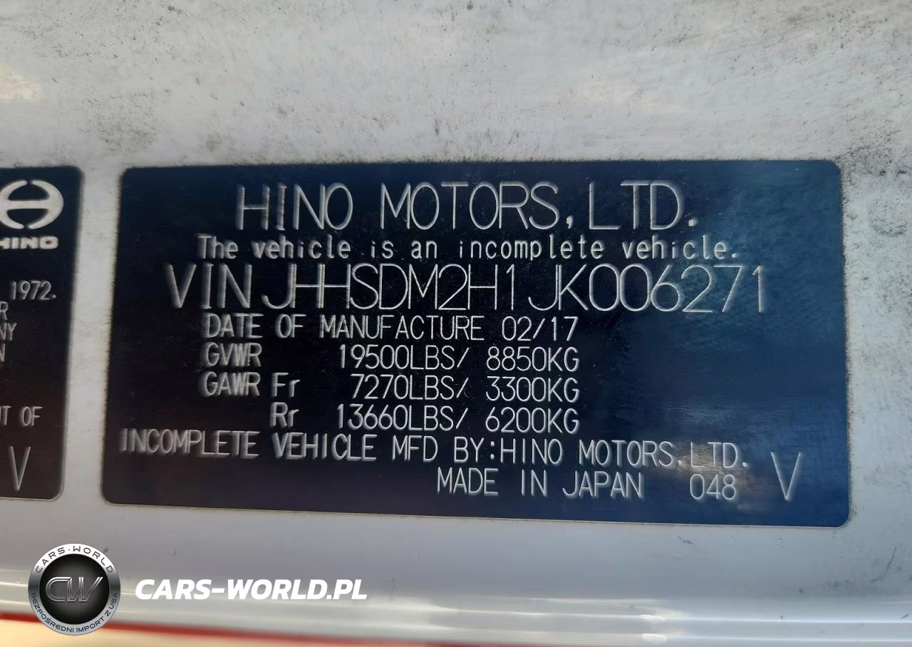 2018 Hino 195 VIN:JHHSDM2H1JK006271 - 12