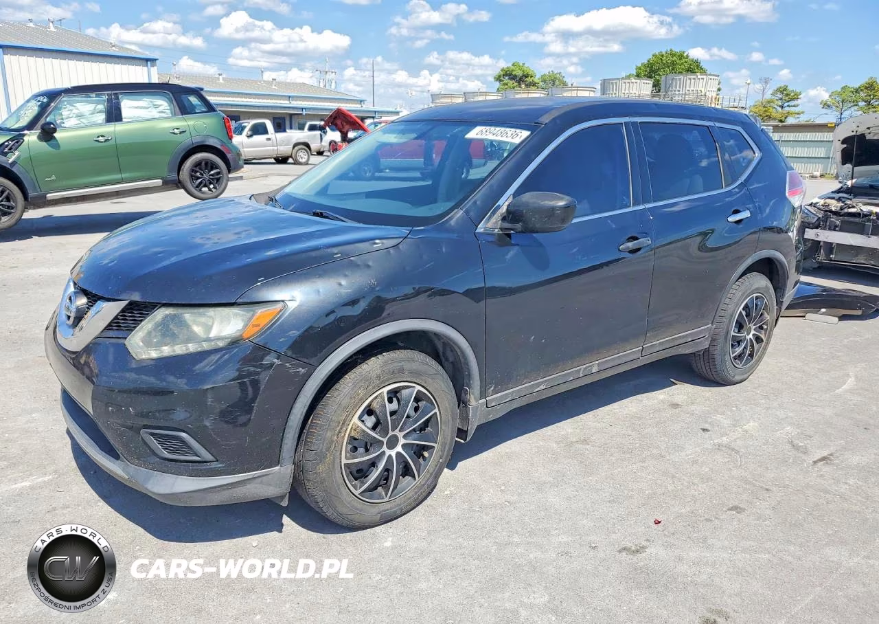 2016 Niss Rogue S VIN:KNMAT2MV8GP615376 - 1