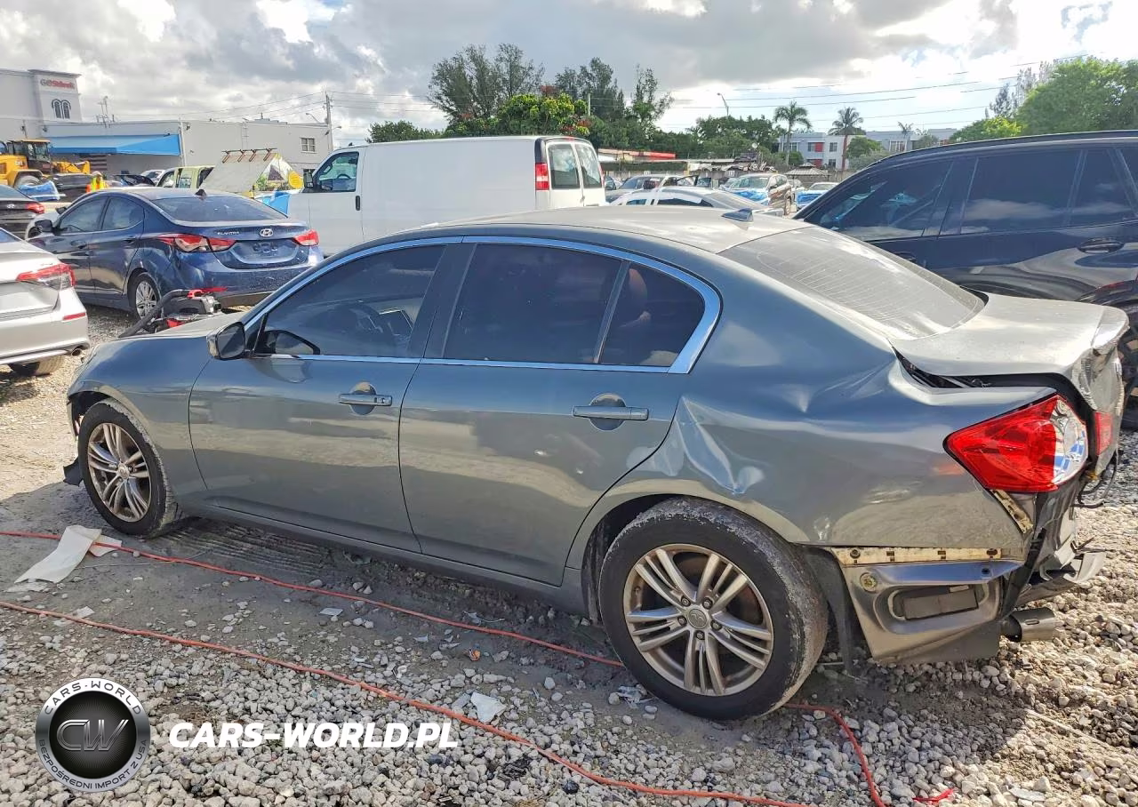 2013 Infi G37 Sedan VIN:JN1CV6AR0DM769789 - 2