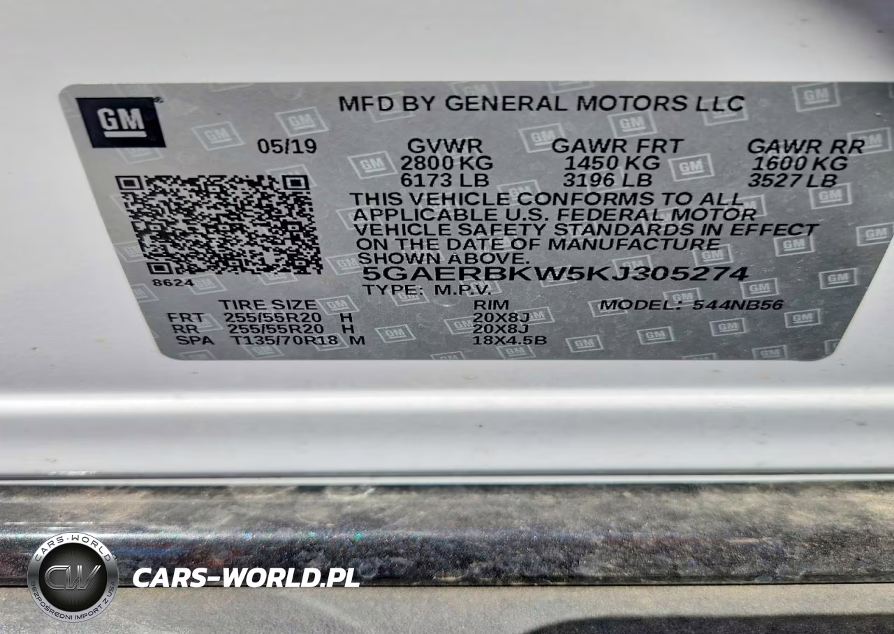 2019 Buic Enclave Es VIN:5GAERBKW5KJ305274 - 13