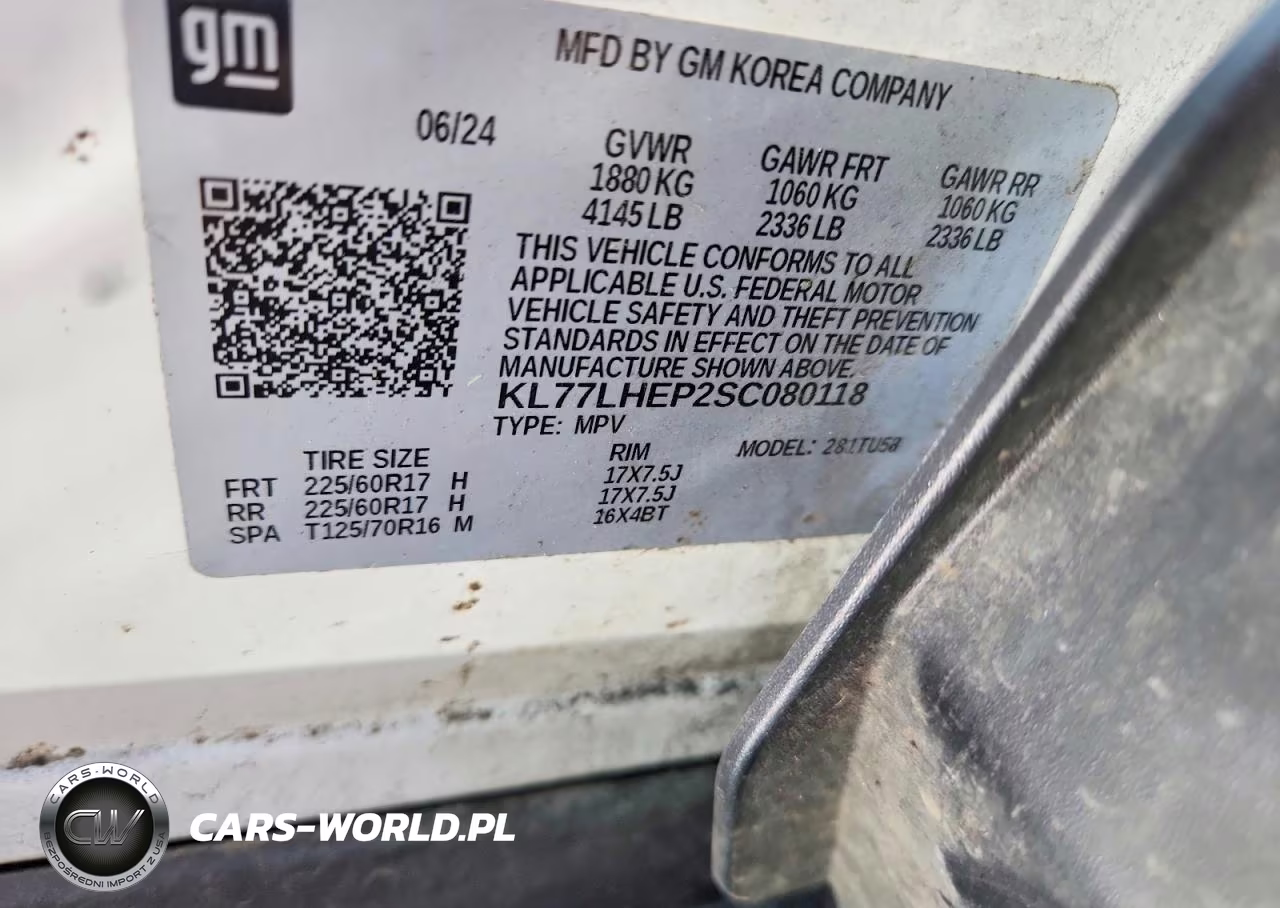 2025 Chev Trax 1Lt VIN:KL77LHEP2SC080118 - 12