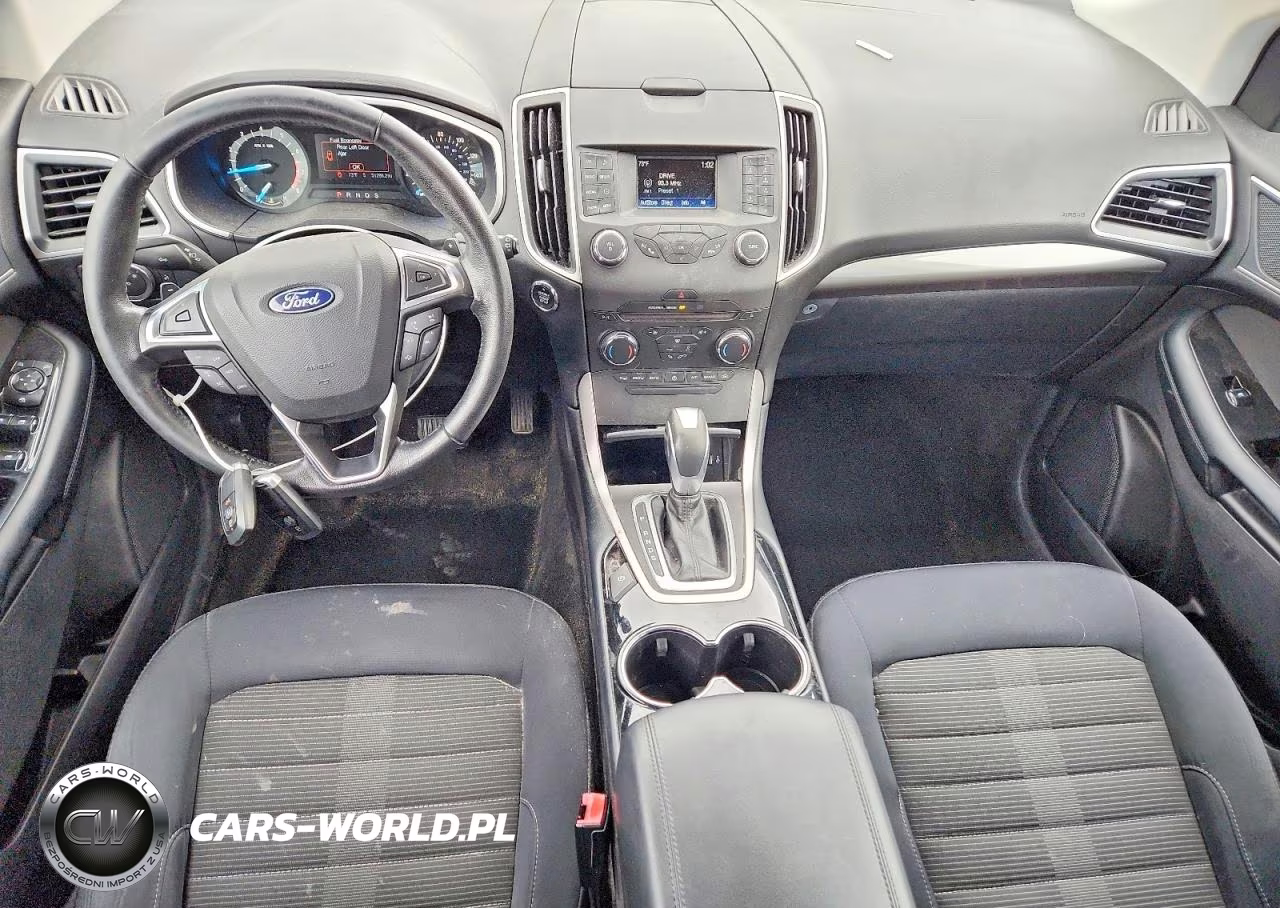 2017 Ford Edge Sel VIN:2FMPK4J93HBC57673 - 8