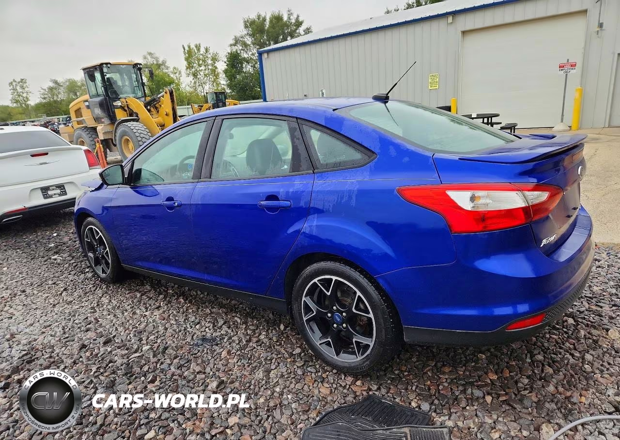 2013 Ford Focus Se VIN:1FADP3F2XDL105114 - 2