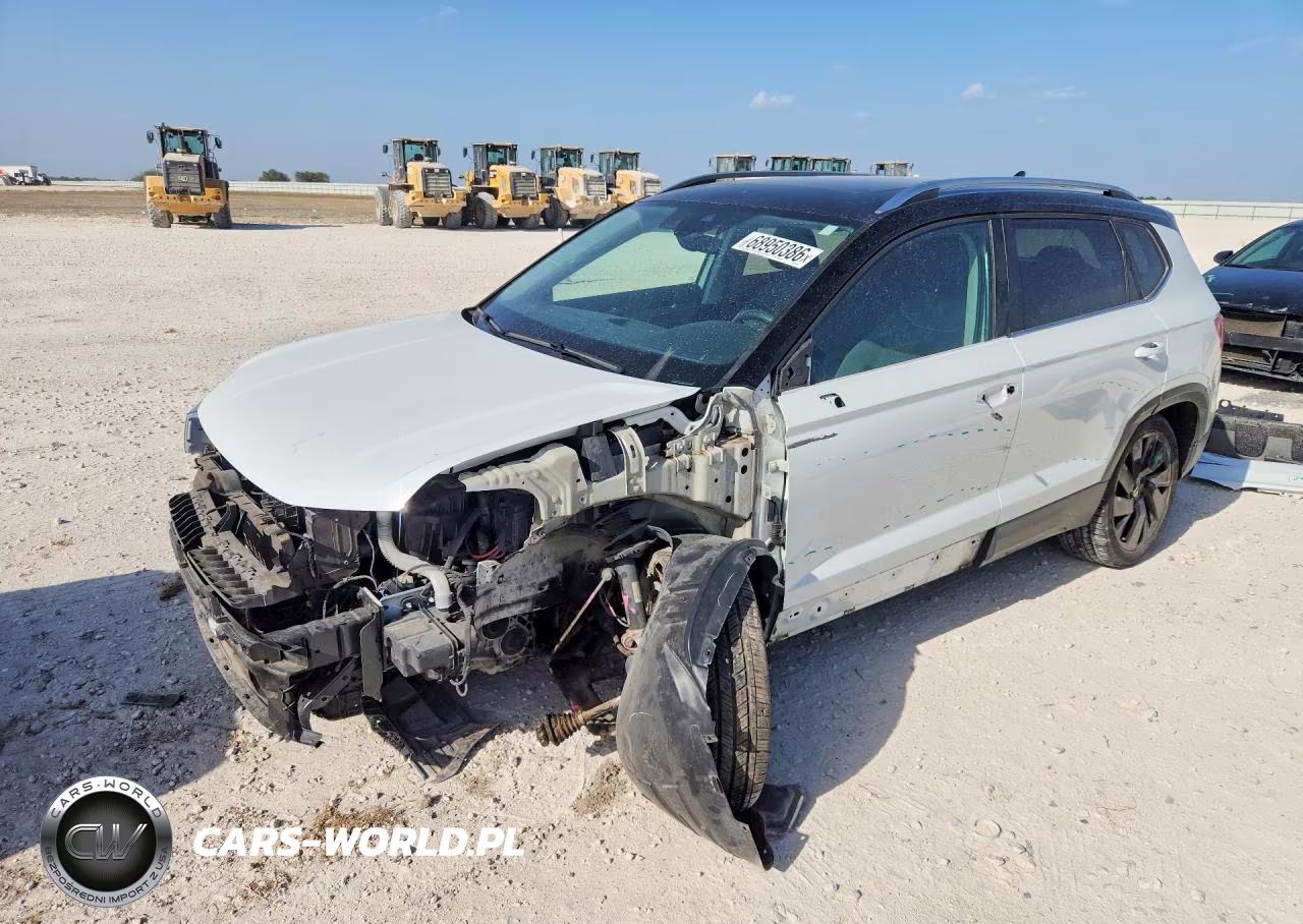 2024 Volkswagen Taos Se VIN:3VVVX7B25RM018787 - 1