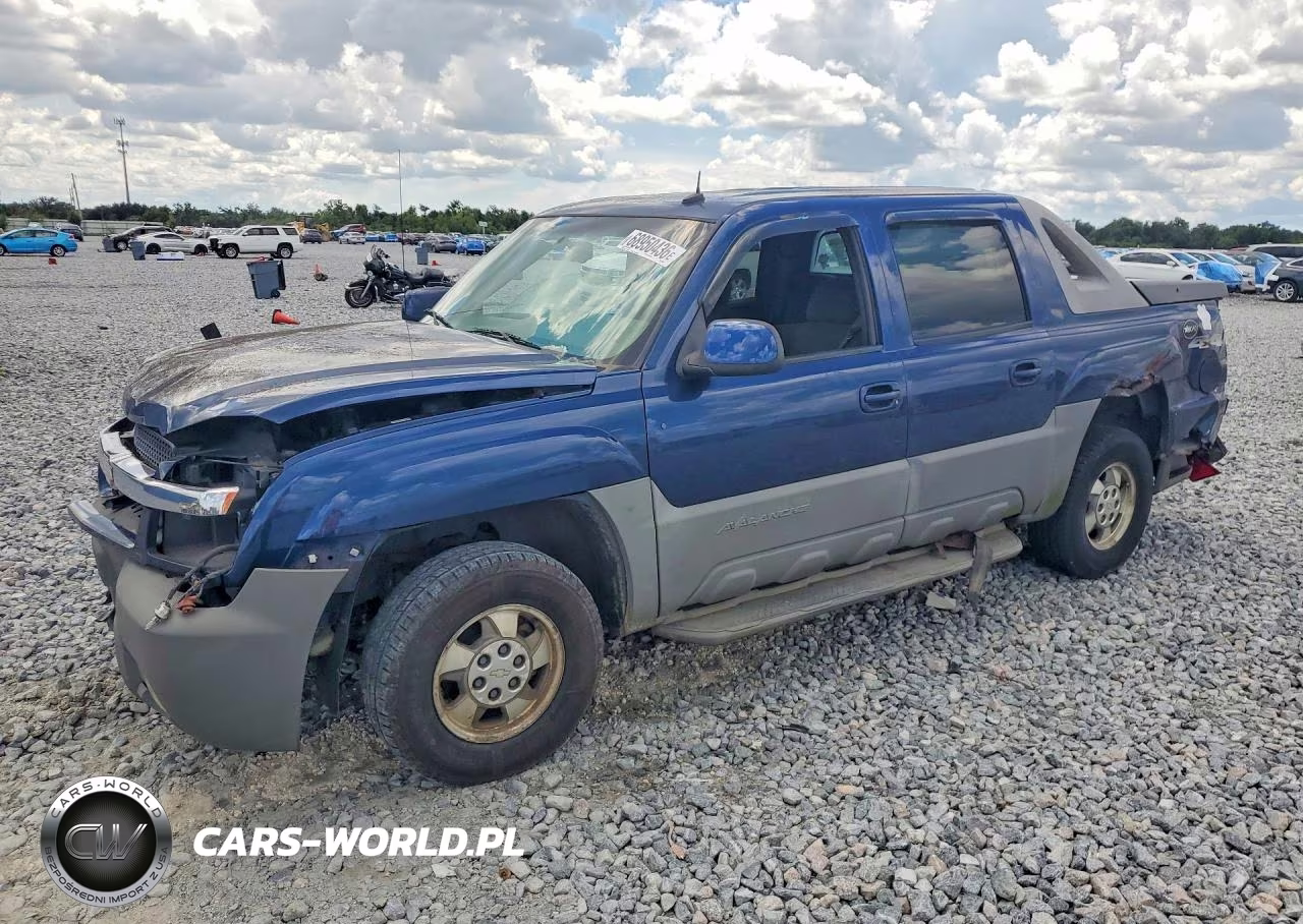 2002 Chevrolet Avalanche K1500 VIN:3GNEK13T62G307805 - 1