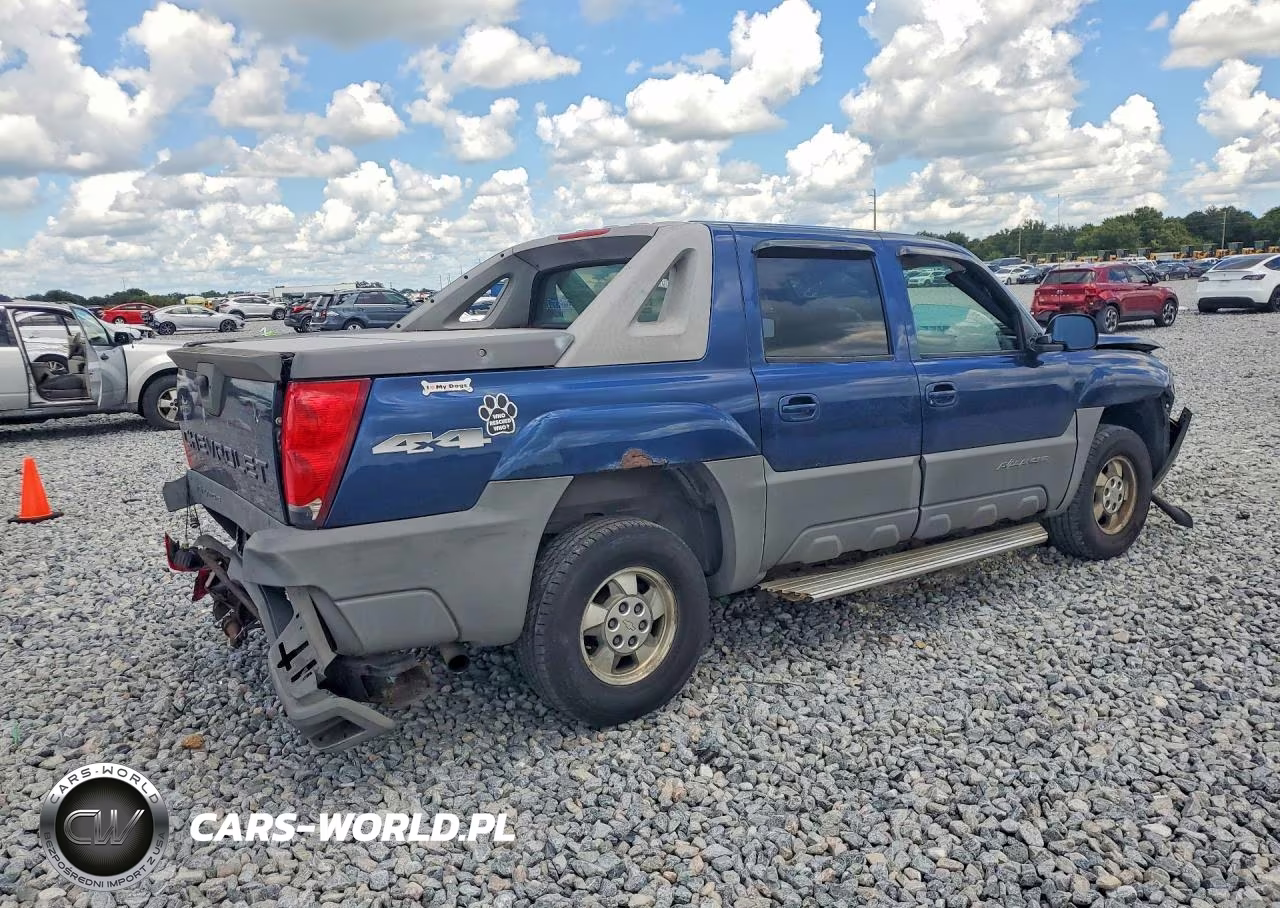 2002 Chevrolet Avalanche K1500 VIN:3GNEK13T62G307805 - 3