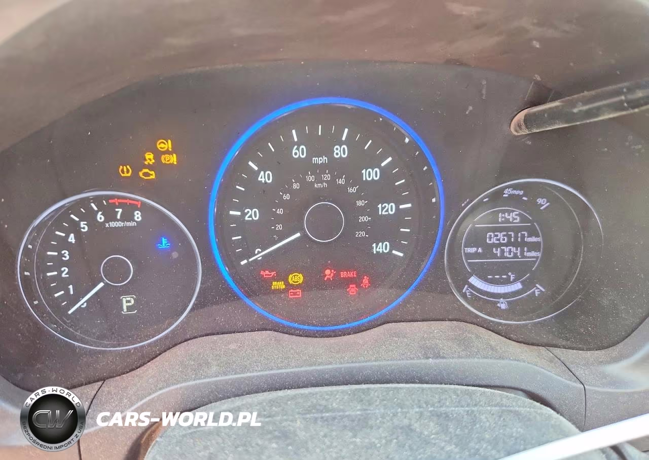 2020 Honda Hr-V Lx VIN:3CZRU6H33LG700960 - 9