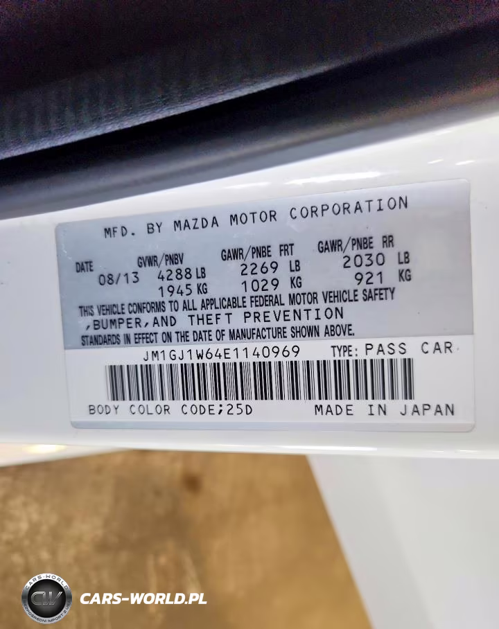 2014 Mazda 6 Grand Touring VIN:JM1GJ1W64E1140969 - 12