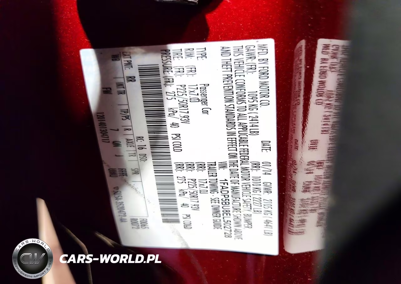 2014 Ford C-Max Sel VIN:1FADP5BU8EL502728 - 13